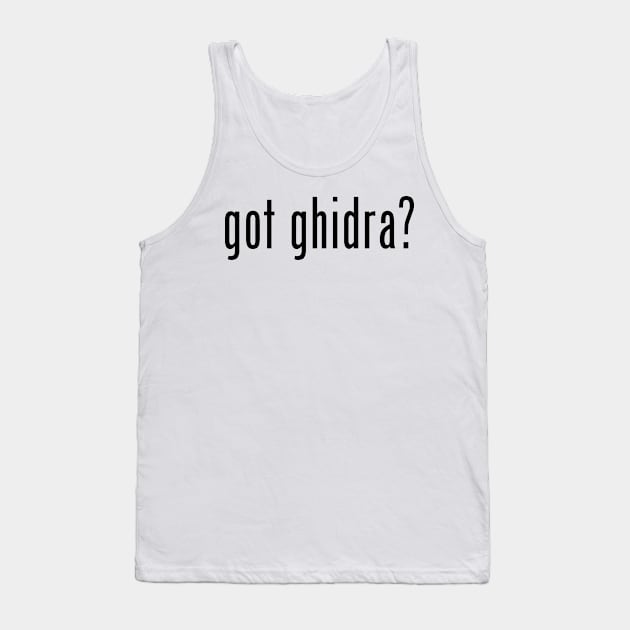 Got Ghidra? Tank Top by DFIR Diva